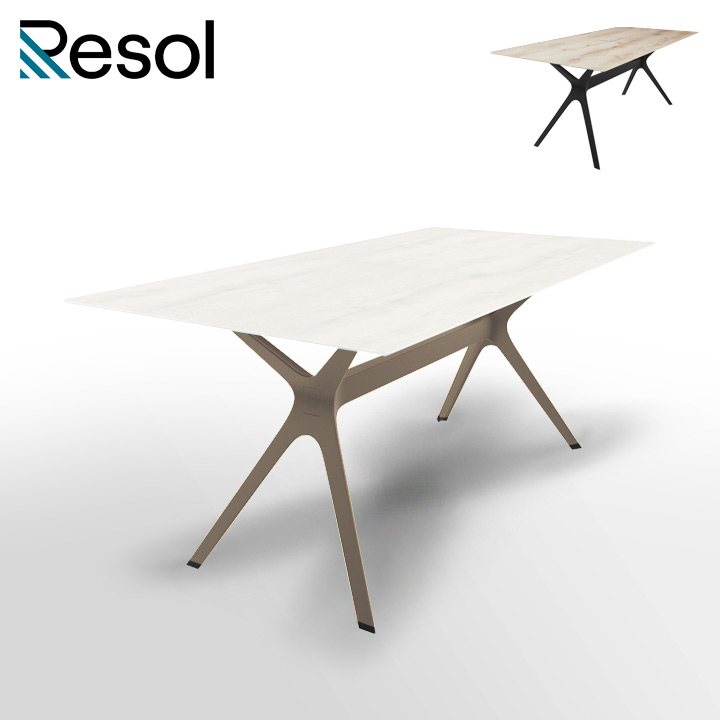 「Resol Vela L リソル ヴェラ エル テーブル 180cm×90cm」