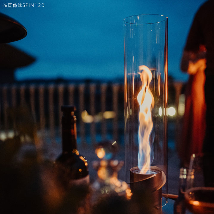 テーブルランタンSPIN90 / スピン90 / アウトドアキャンプファイヤー SPIN 90_ ホーファッツ・スピン90 ファイヤーランタン 【hoefats